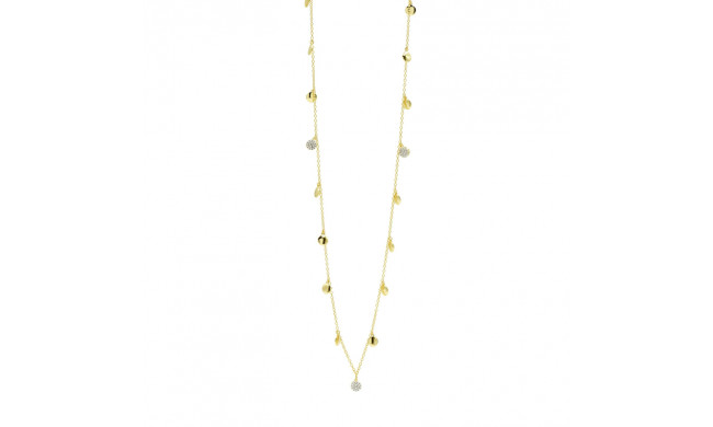 Freida Rothman Radiance Pave Droplet 36" Long Necklace - RNPYZN18-36