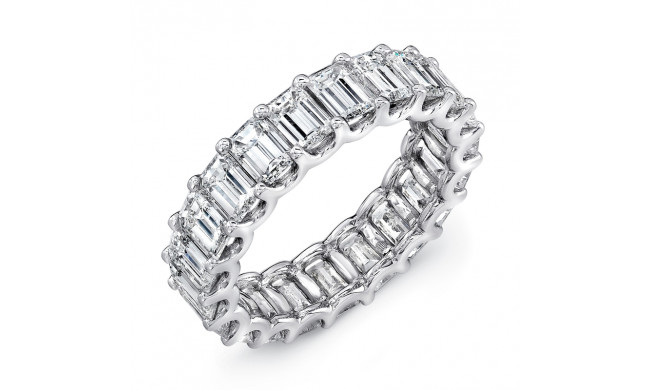 Uneek Emerald Cut Diamond Eternity Band - ETEC600