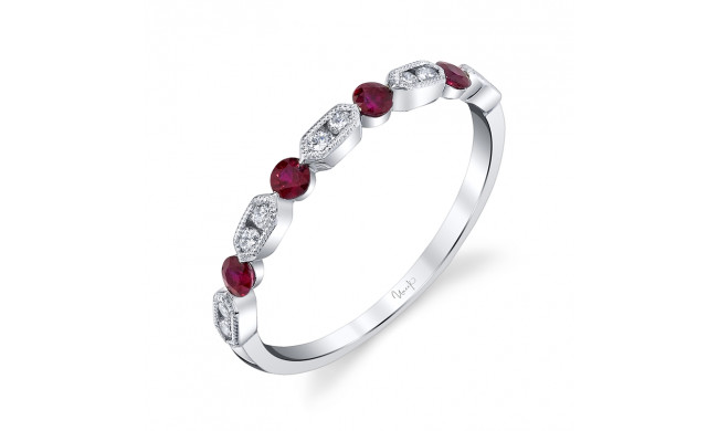 Uneek Ruby Diamond Fashion Ring - LVBMI2063R