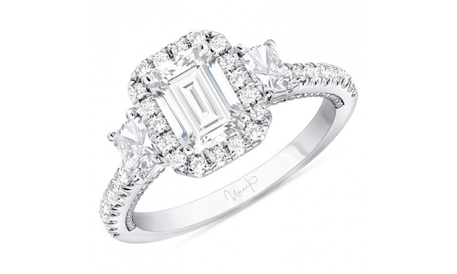 Uneek Us Collection Radiant Diamond Engagement Ring - SWUS308RAD-6.7X5RAD