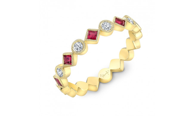 Uneek Ruby Diamond Fashion Ring - LVB0722YRWF