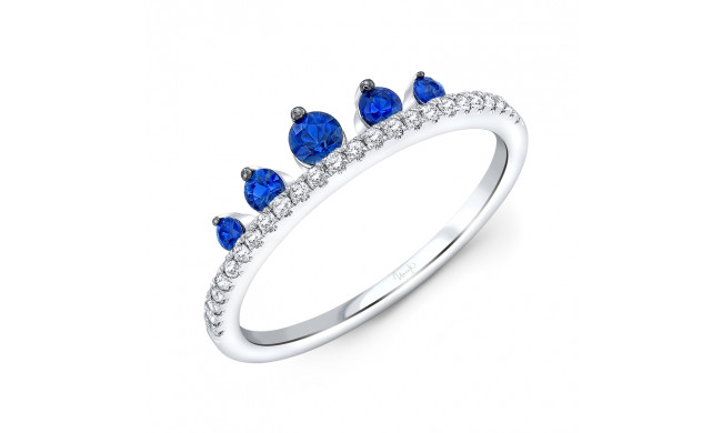 Uneek Blue Sapphire Diamond Fashion Ring - RB5244BSPH