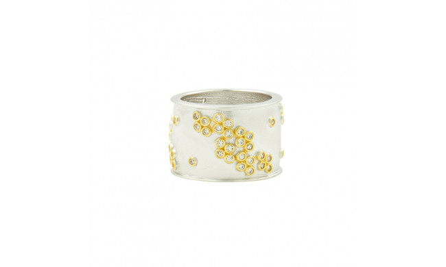 Freida Rothman Fleur Bloom Wide Band Ring - VFPYZR20-6