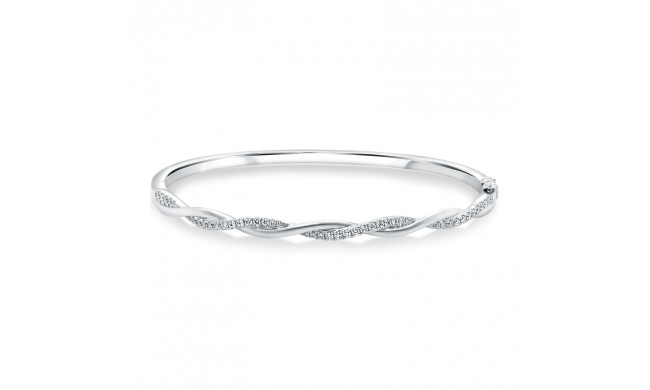 Uneek Stackable Diamond Bangle - LVBARI355W