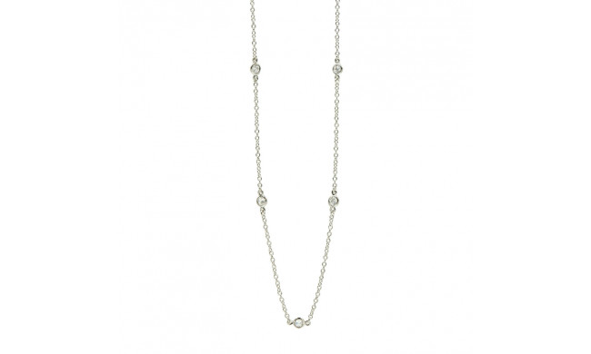Freida Rothman Signature Diamond By The Yard Long Chain Necklace - PZ067-36