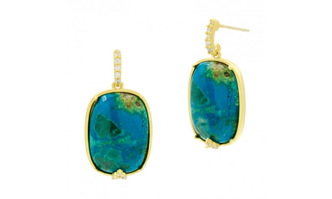 Freida Rothman Harmony Stone Drop Earring - HAYZCE14-14K