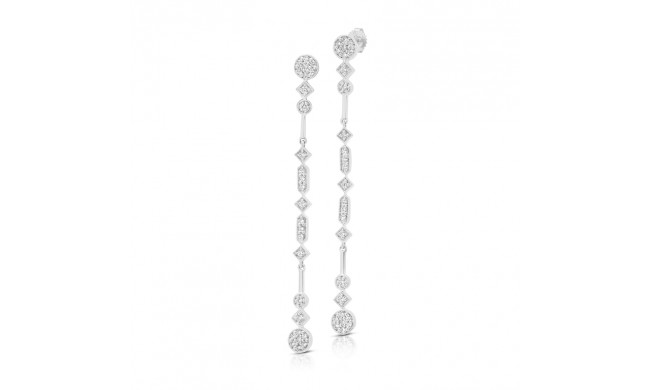 Uneek Dangling Diamond Earrings - LVEDN122W