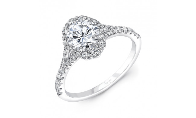 Uneek Round Diamond Engagement Ring - SWS232DSSSW-6.5RD