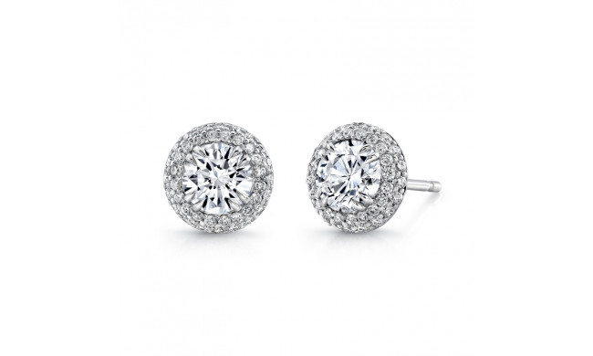 Uneek Stud Diamond Earrings - E243-5.0MM