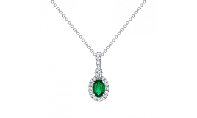 Uneek Emerald Diamond Pendant - LVNRI291E