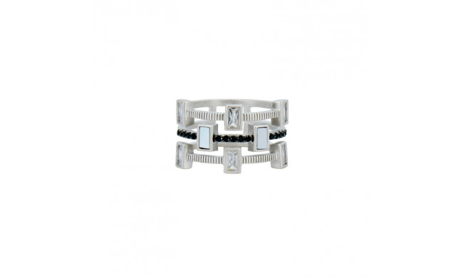 Freida Rothman Cobblestone 3-Stack Ring - IFPKZMR57-9