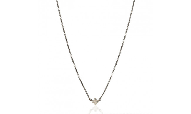 Freida Rothman Mini Clover Pendant Necklace - PRZ070208B-16E