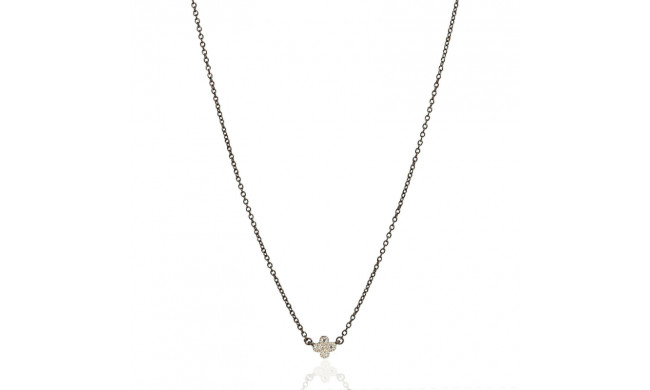 Freida Rothman Mini Clover Pendant Necklace - PRZ070208B-16E