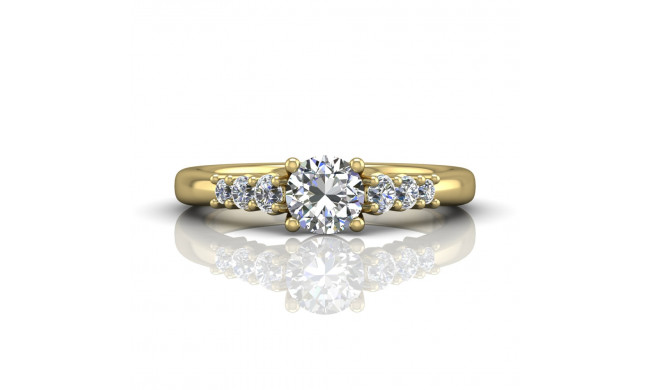 Martin Flyer 18k Yellow Gold FlyerFit Engagement Ring