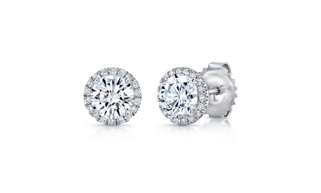 Uneek Stud Diamond Earrings - LVE691RD-5.5RD