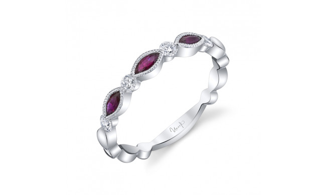 Uneek Ruby Diamond Fashion Ring - LVBLG786R