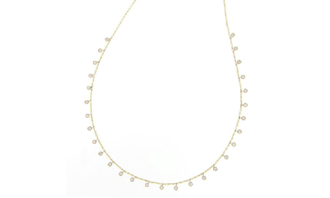 Meira T 14k Yellow Gold Diamond Necklace