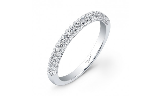 Uneek 21-Diamond U-Pave Wedding Band - UWB017