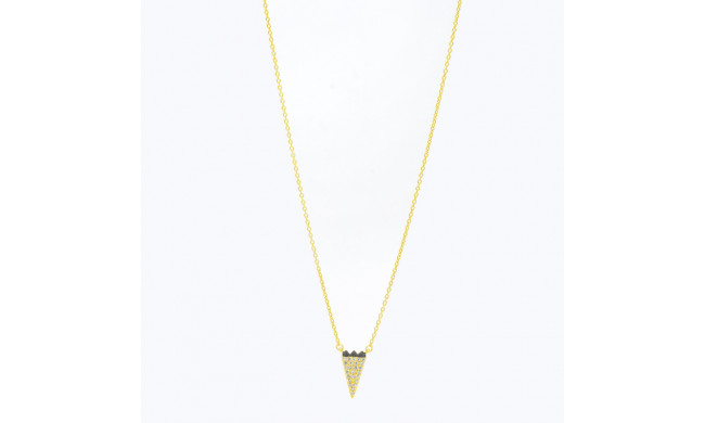 Freida Rothman Pave Arrow Neckalce - YRZ070345B-16E