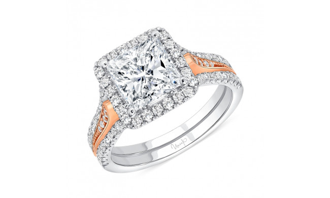Uneek Diamond Princess Engagement Ring - SWS305