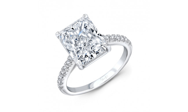 Uneek Radiant Diamond Engagement Ring - R043RADU