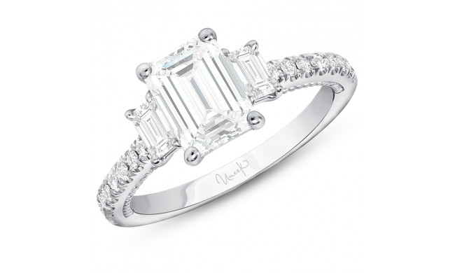 Uneek Us Collection Radiant Diamond Engagement Ring - SWUS307-6.7X5RAD