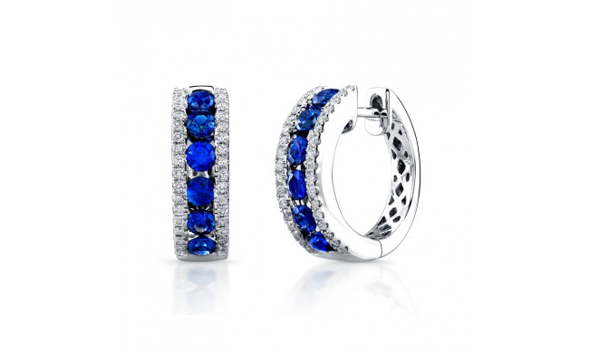 Uneek Saphisto Collection Sapphire Earrings - E225