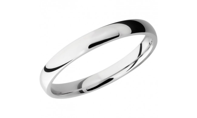 Lashbrook Titanium 3mm Men's Wedding Band - 3D+POLISH