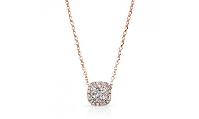 Uneek Fashion Diamond Necklace - LVNS0081R