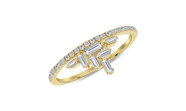 Uneek Baguette Diamond Fashion Ring - LVBAD272Y