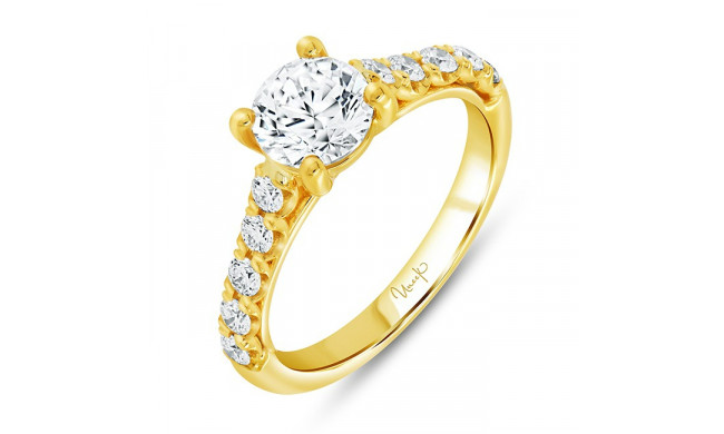 Uneek Timeless Round Diamond Engagement - R606RB-100