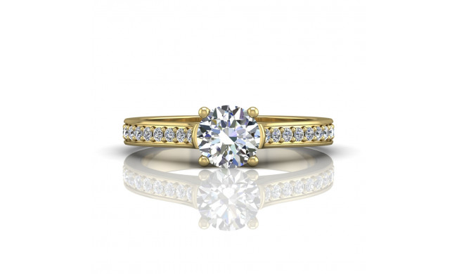 Martin Flyer 14k Yellow Gold FlyerFit Engagement Ring