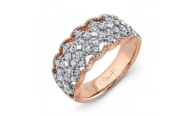Uneek Gossamer Open Lace Diamond Band - LVBLG4879