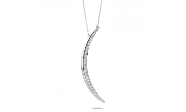 Doves Celestia 18k White Gold Diamond Necklace - N9794