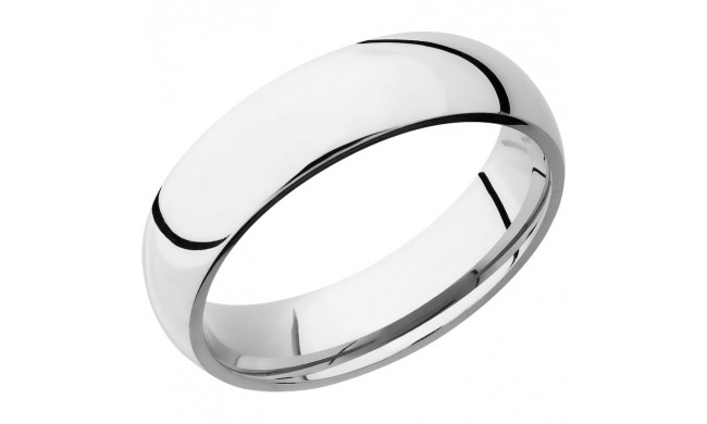 Lashbrook Cobalt Chrome 6mm Men's Wedding Band - CC6D+POLISH