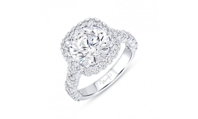 Uneek Timeless Round Diamond Engagement Ring - R616RB-300
