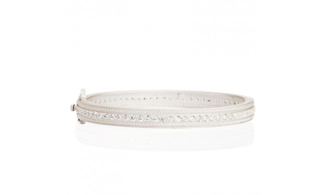 Freida Rothman Pave Row Hinge Bangle - PZB0853B