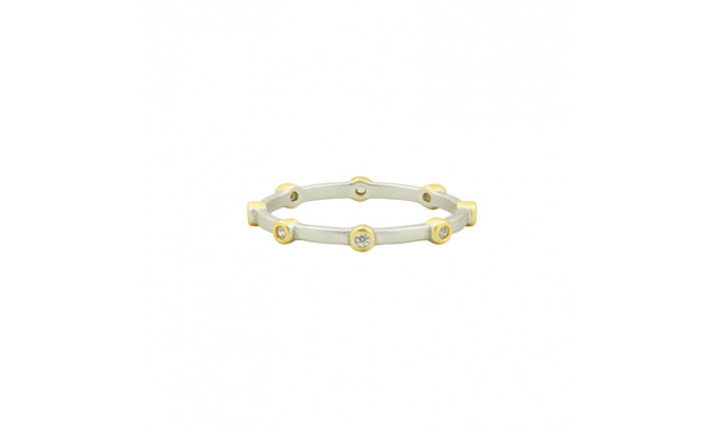 Freida Rothman Bezel Station Stack Ring - PYZR0984B-7