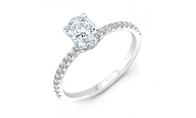 Uneek Oval Diamond Engagement Ring - R021OVU