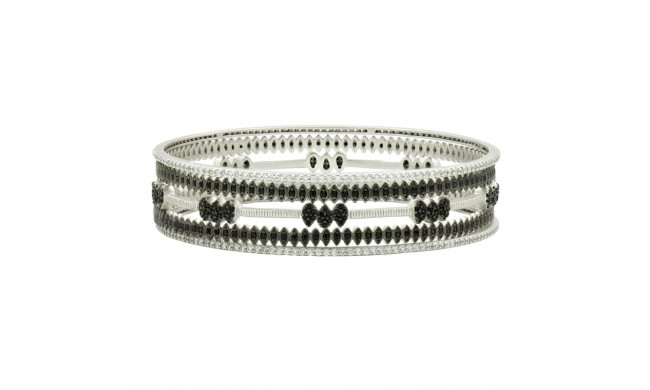 Freida Rothman Two-Tone Slide On 5-Stack Bangles - IFPKZBKB63