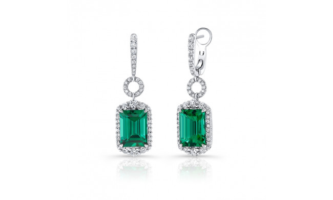 Uneek Green Indicolite Tourmaline Earrings - ER10000GTU