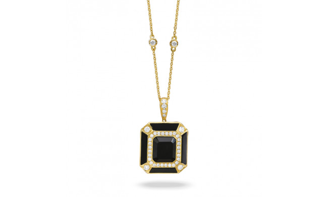 Doves Gatsby 18k Yellow Gold Gemstone Pendant - P8804BO