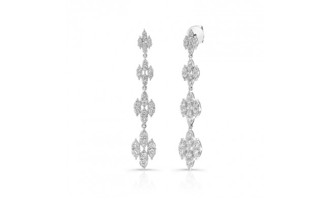 Uneek Dangling Diamond Earrings - ER53903WG