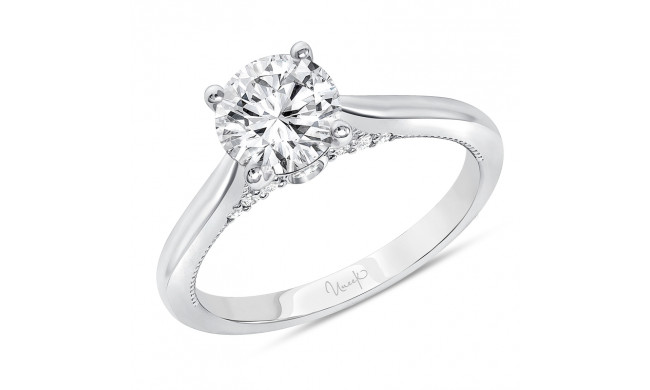 Uneek Us Collection Round Diamond Engagement Ring - SWUS022CW-6.5RD