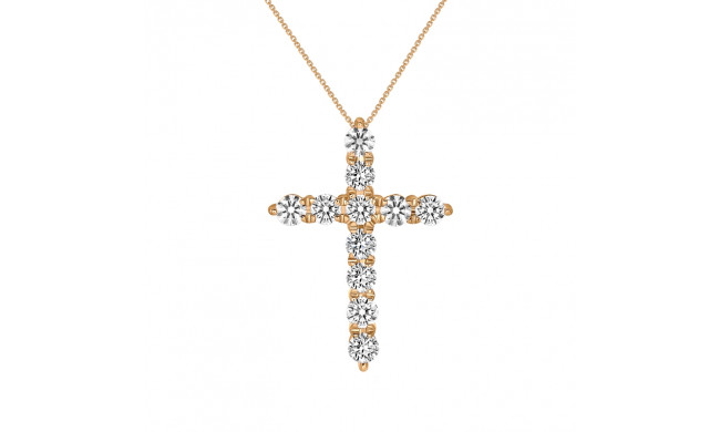 Uneek Cross Diamond Pendant - LVNDNC160R