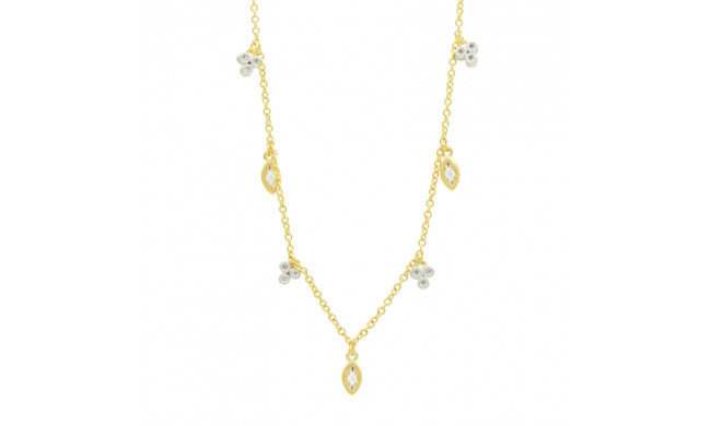 Freida Rothman Fleur Bloom Long Strand Necklace - FBPYZN18-40