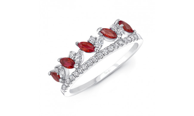 Uneek Ruby Diamond Fashion Ring - R88701RUCB