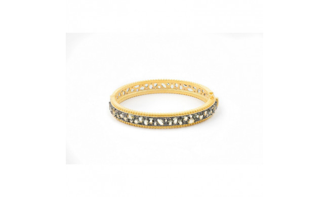 Freida Rothman Rose D'Or Hinge Bangle - RDYKGB01-H