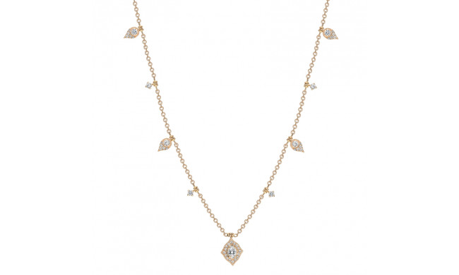 Uneek Round Diamond Necklace - LVNWF357R