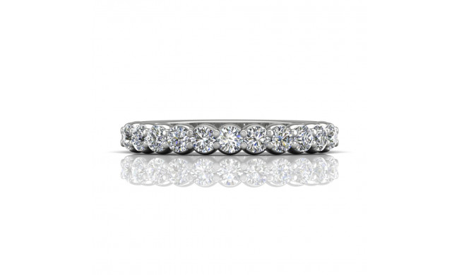 Martin Flyer 18k White Gold FlyerFit Wedding Band